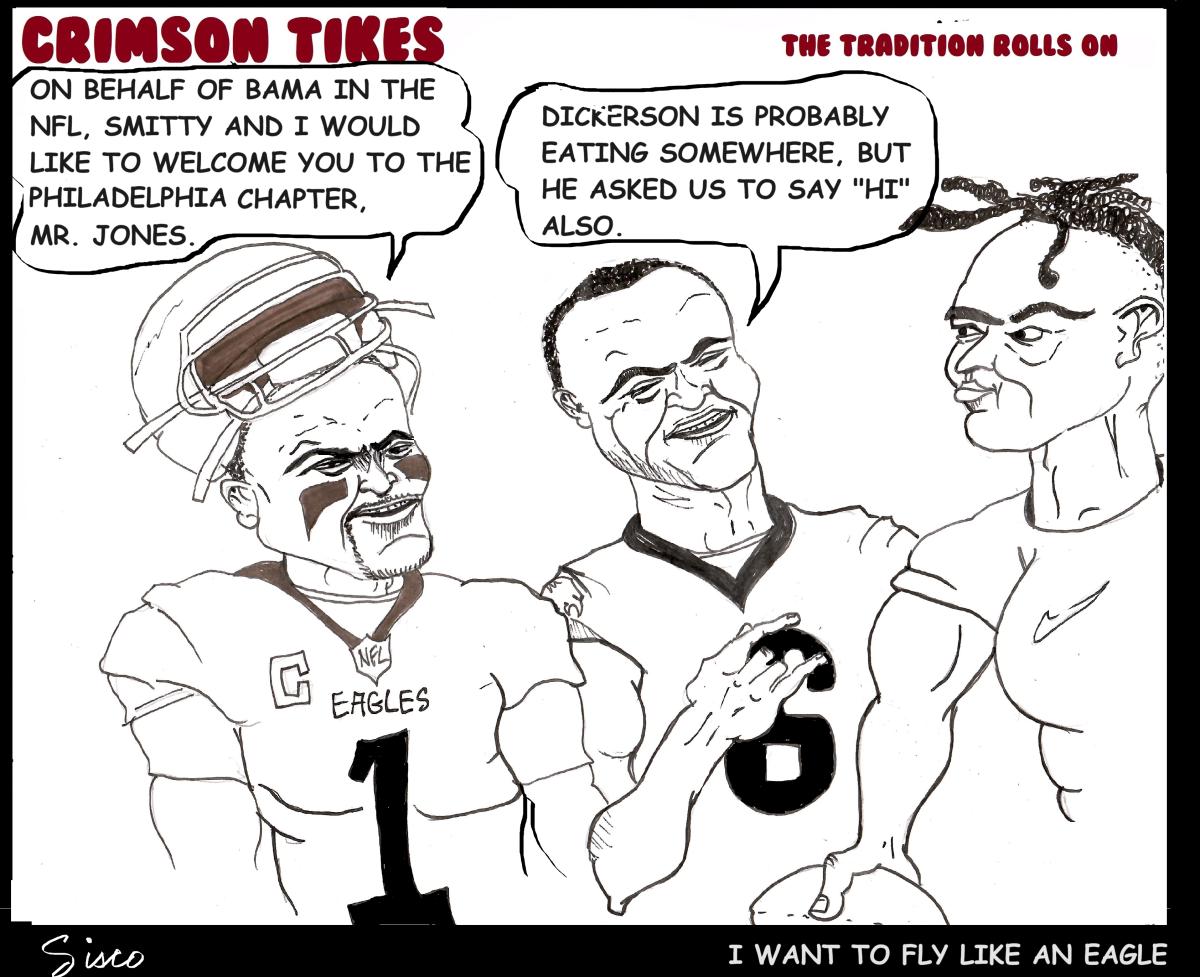 Crimson Tikes: I Want to Fly Like an Eagle